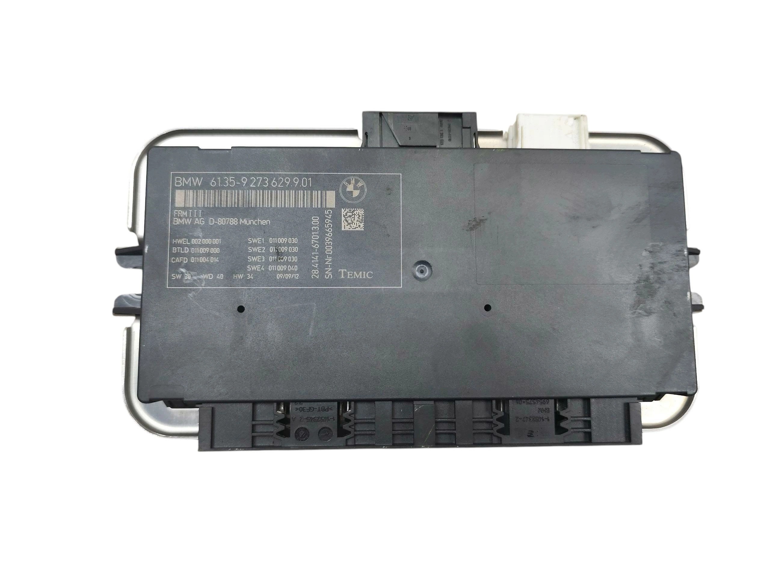 module unité de commande électronique uce feux BMW F10 F11 (2010-2013) 9273629