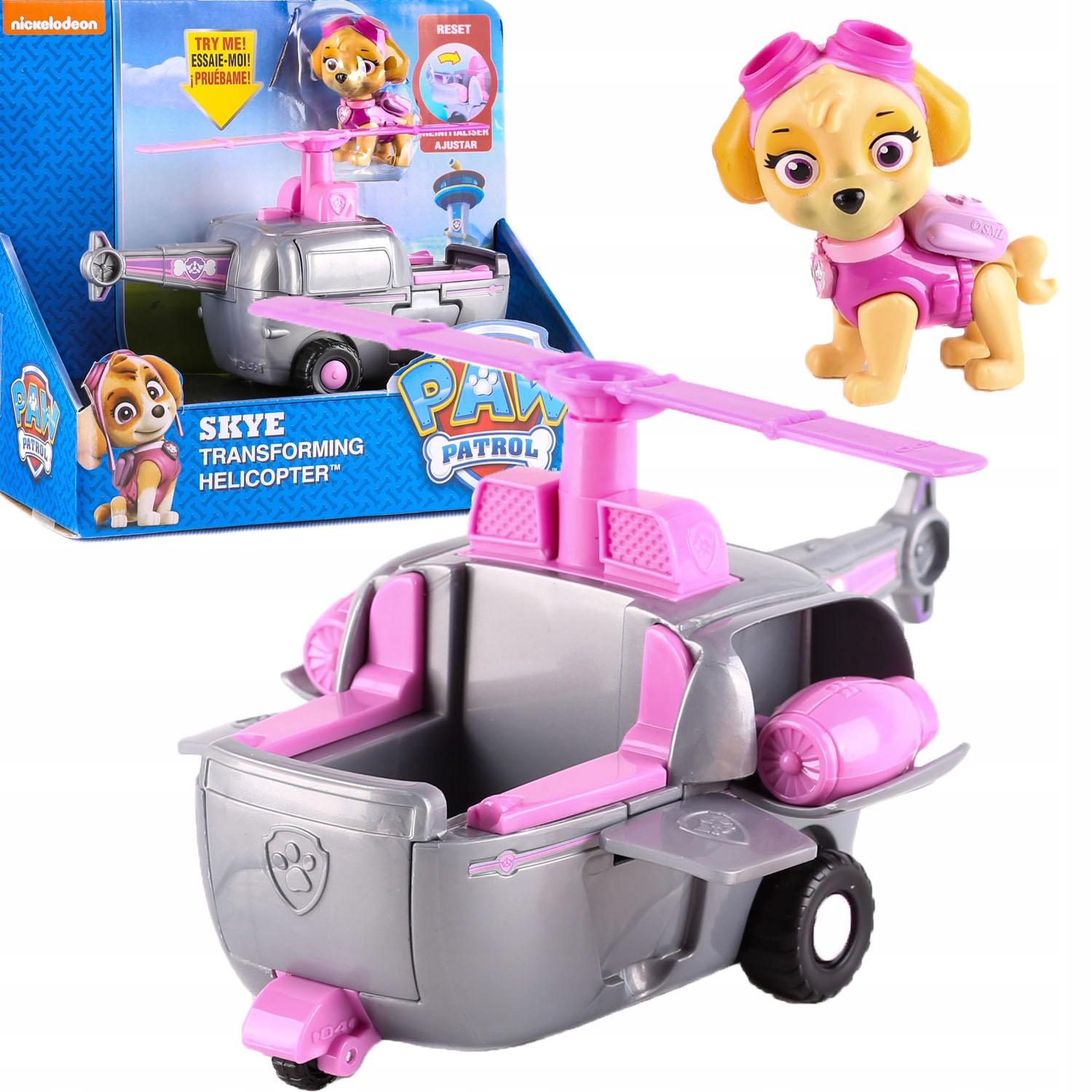 

Psi Patrol Transformujący Helikopter Figurka Skye