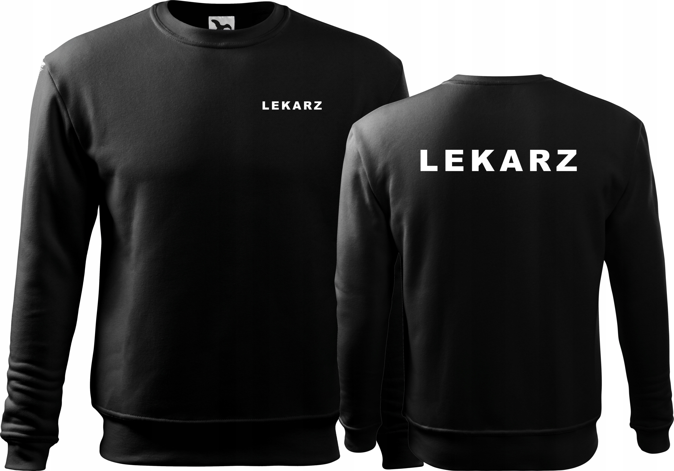 

Męska bluza medyczna z nadrukiem dla Lekarza r.L