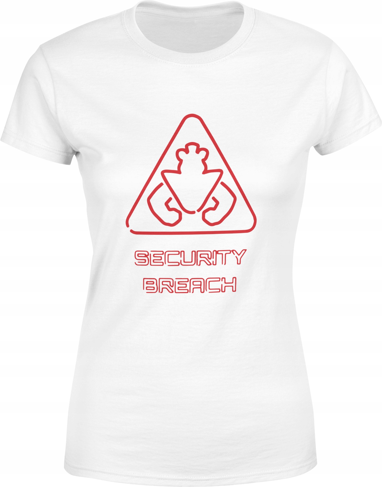 

Fnaf Security Breach Koszulka Damska T-shirt R. S