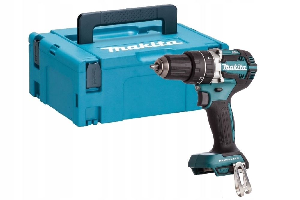 Makita 2-BIEGOWA Wiertarko-wkrętarka Ud. 54Nm Lxt 18V Walizka solo DHP484ZJ
