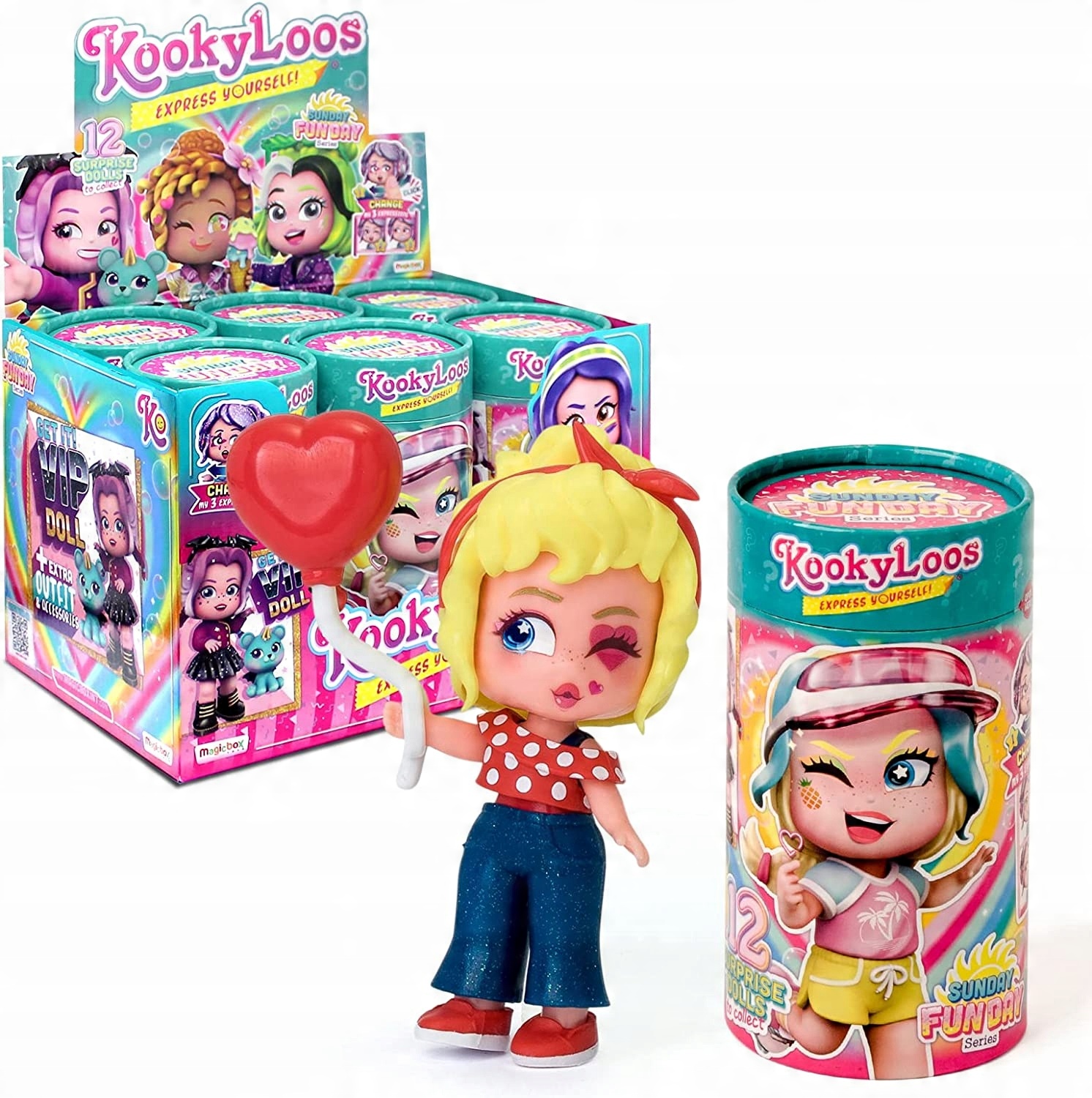 

Kookyloos Seria 2 Laleczka Niespodzianka W Tubie