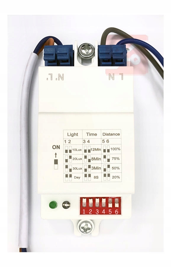 Plafon LED z czujnikiem ruchu zmierzchu 12W 4000K Styl nowoczesny