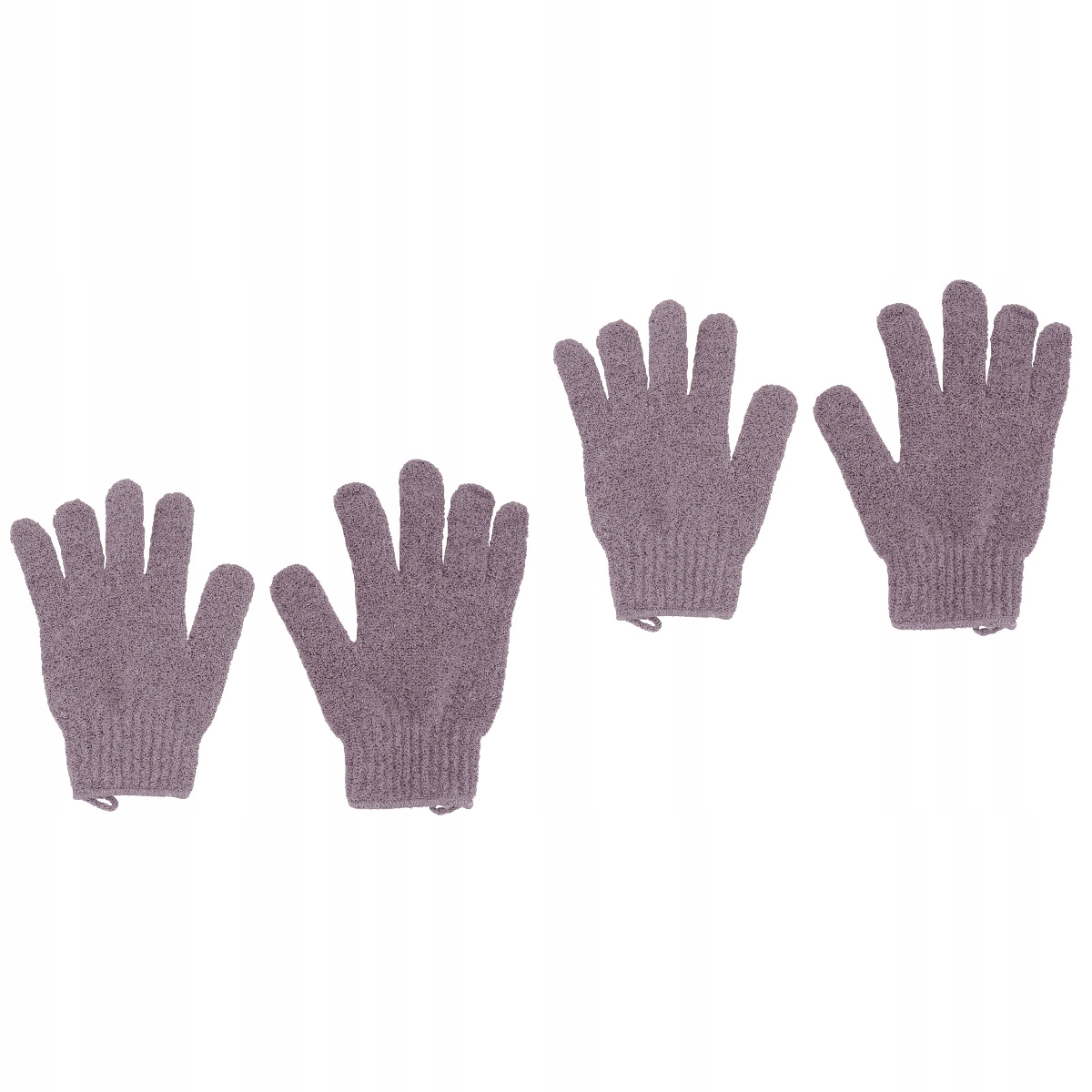 RĘKAWICE DO KĄPIELI ZŁUSZCZAJĄCE DO TWARZY 2 PARY