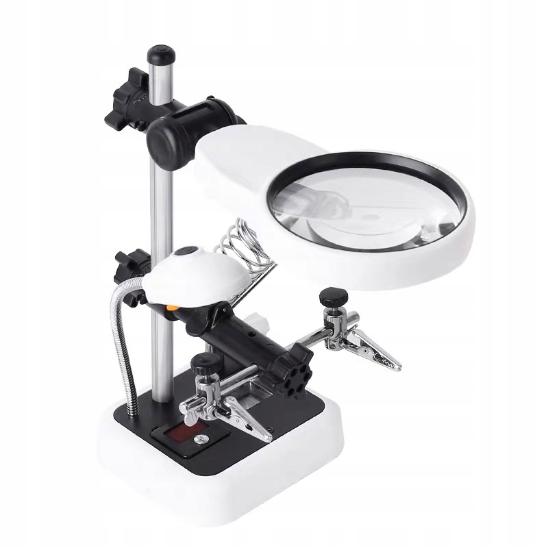 

Trzecia Ręka Uchwyt Lutowniczy Pcb Lupa Led RT0179