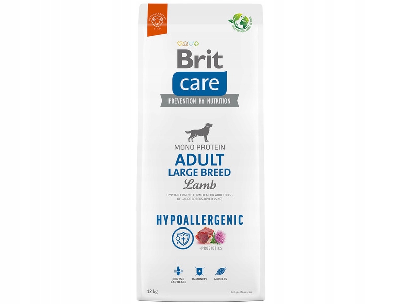 Karma dla psa Brit Care Hypoallergenic Jagnięcina 12 kg
