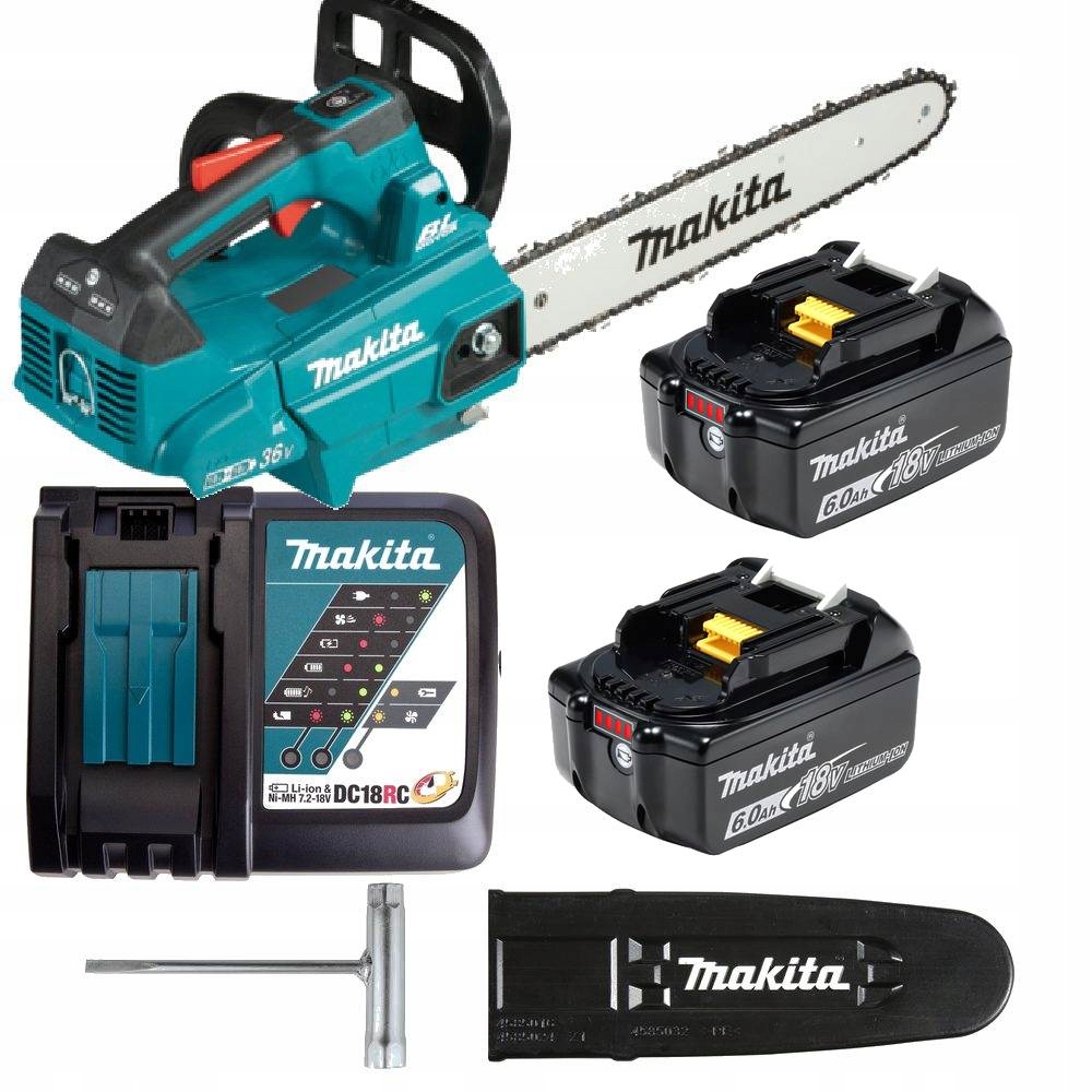 

Makita Akum. Pilarka DUC356ZB 2x 6Ah Ładowarka