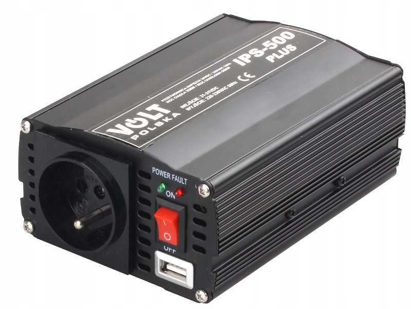 

Przetwornica IPS-500 Plus do tira auta laptop 24V