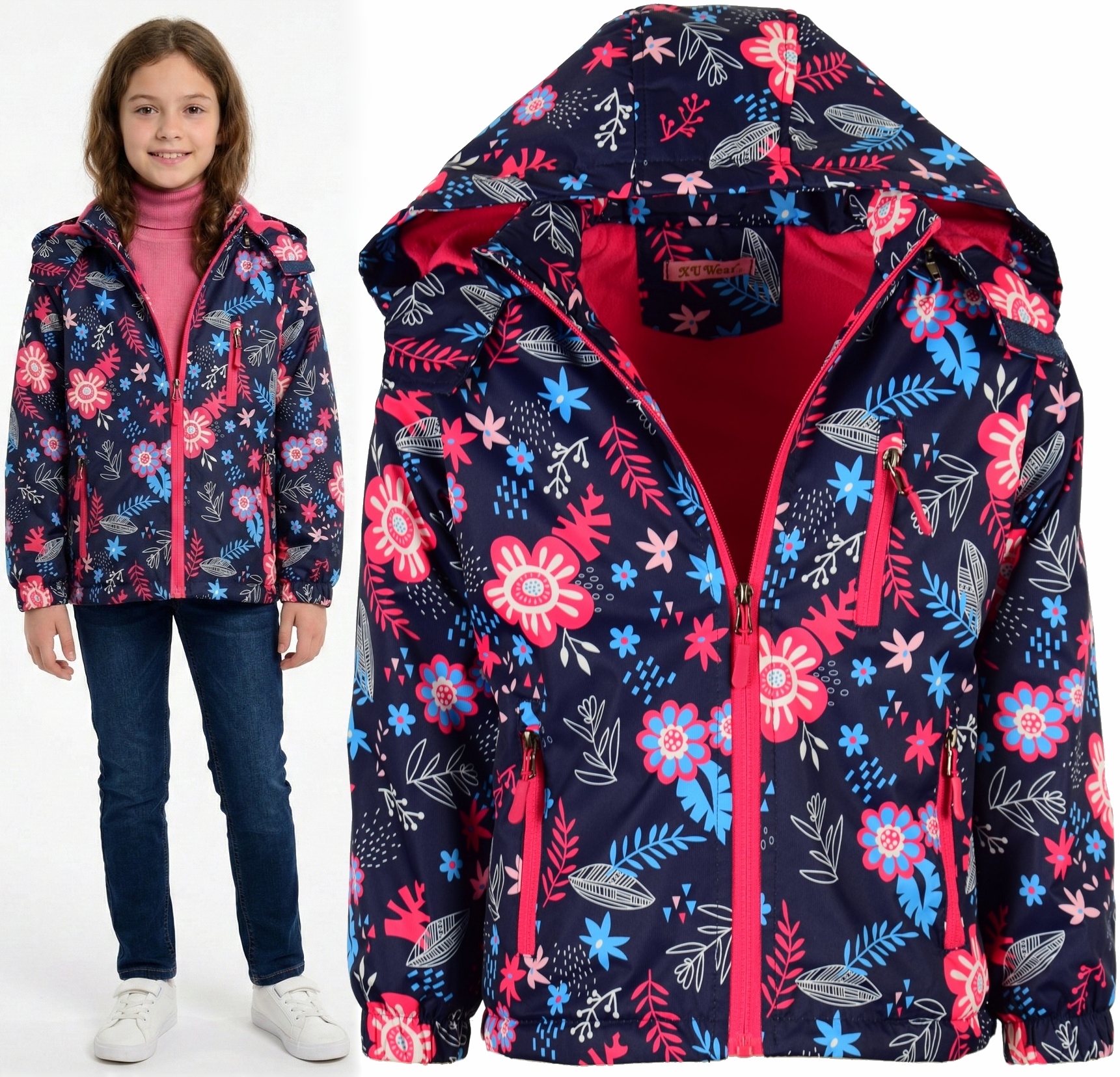 Куртка J-282 G16 весна / осень легкий флис