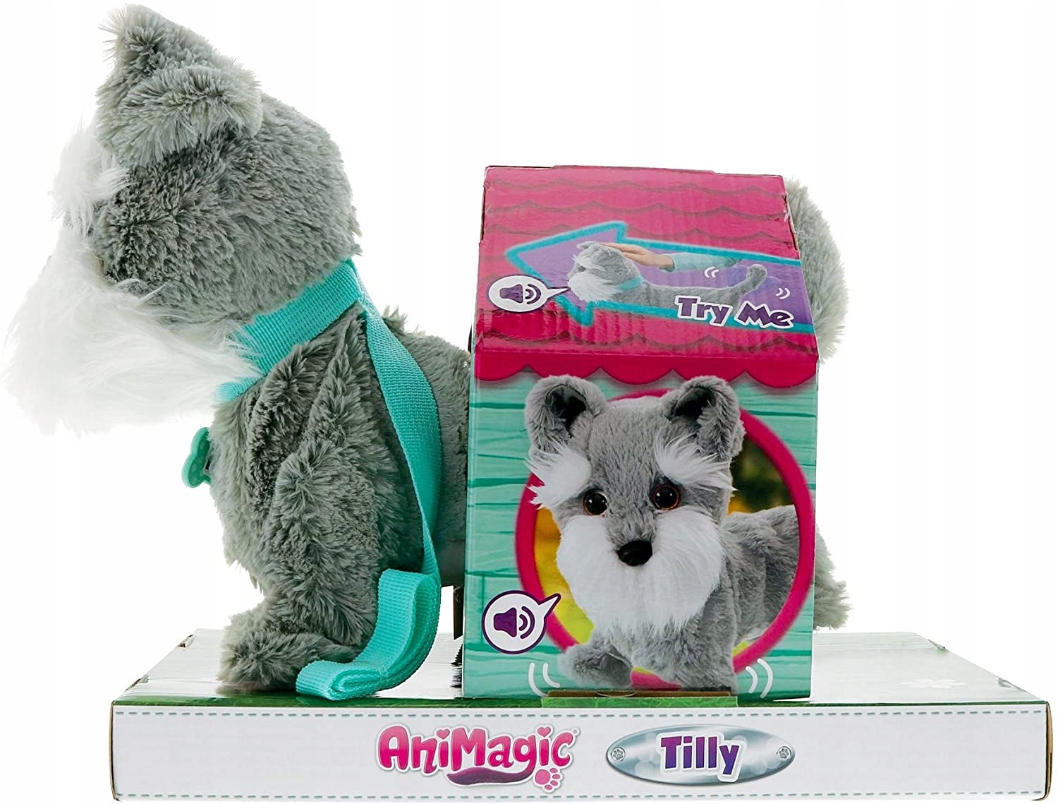 

AniMagic Interaktywny Piesek Tilly chodzi szczeka