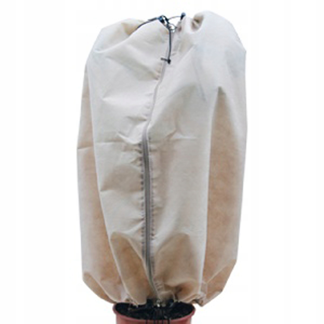 Termoplášť z netkané textilie L W: 250xŠ: 180 cm ⌀ 120 cm se zipem