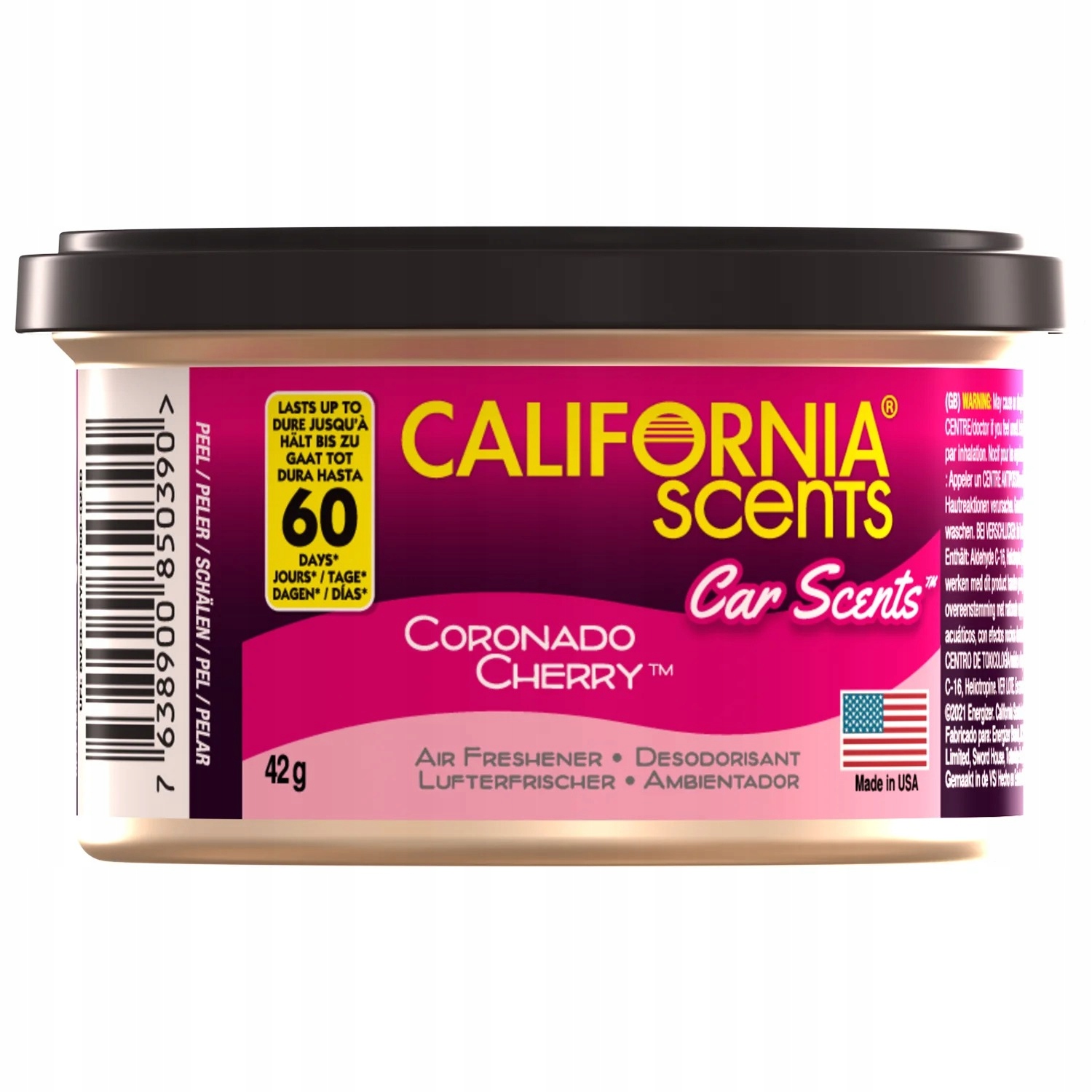 California Car Scents Zapach Cherry Puszka Samochodowy Do Samochodu Auta