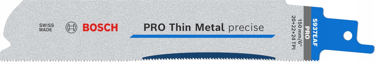 Bosch Pilový List Pro Pilu Ocasku Pro Thin Metal Precise S937EAF 1,1 x 25