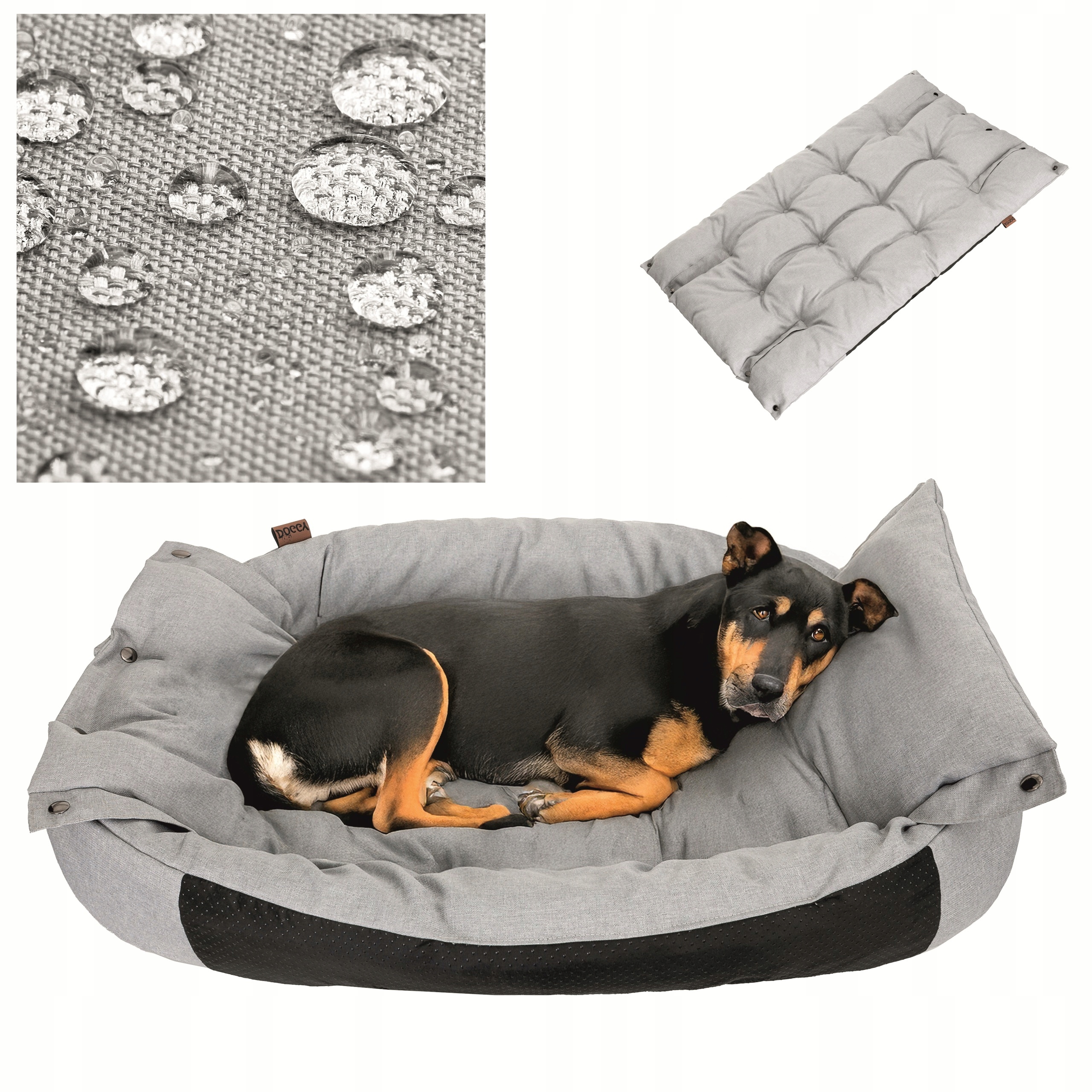 Levně Pelíšek 2 v 1 Matrace psy Pohovka Potah pro psy XL 94x69 cm