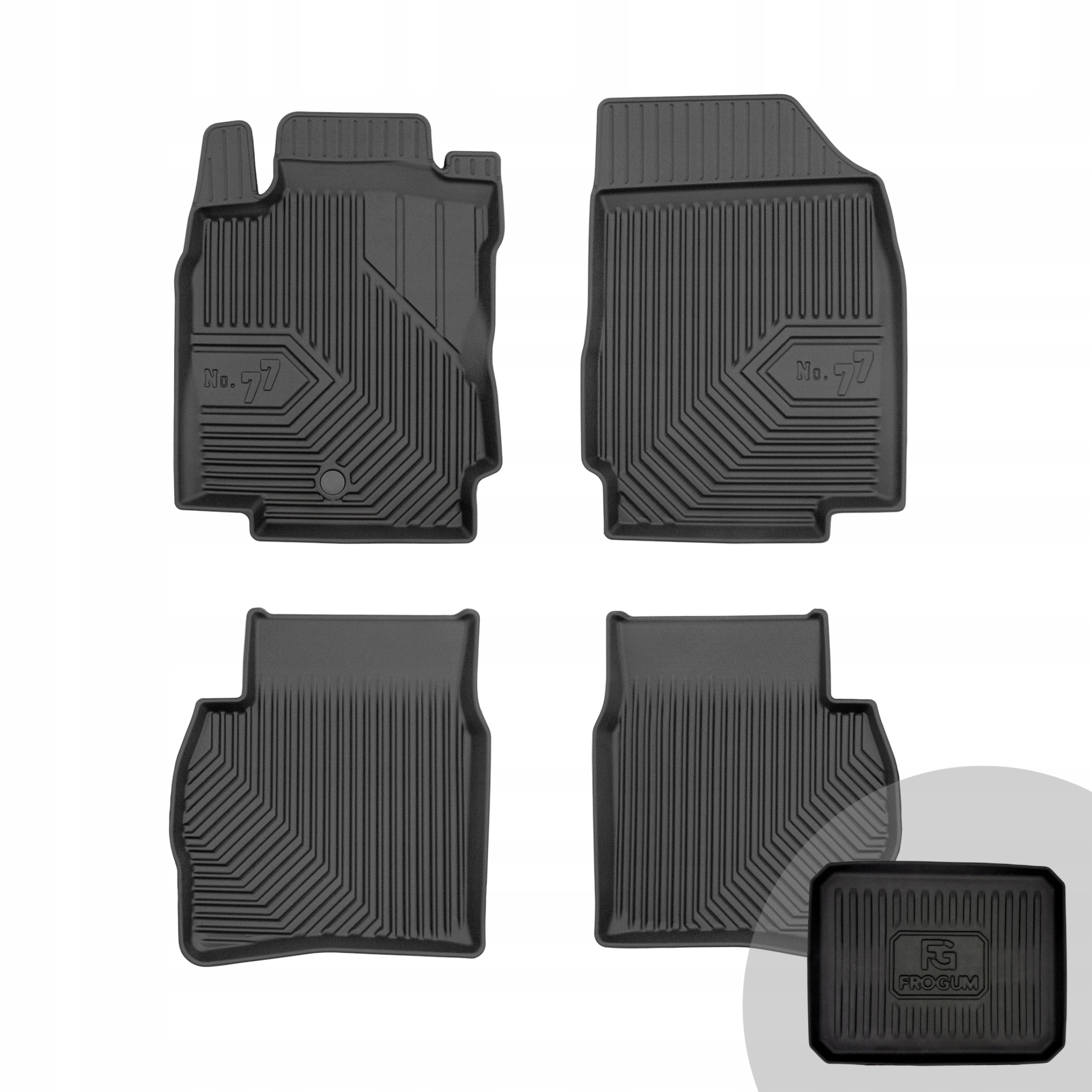 Frogum Koberce do auta pro Nissan Note I 2006-2012