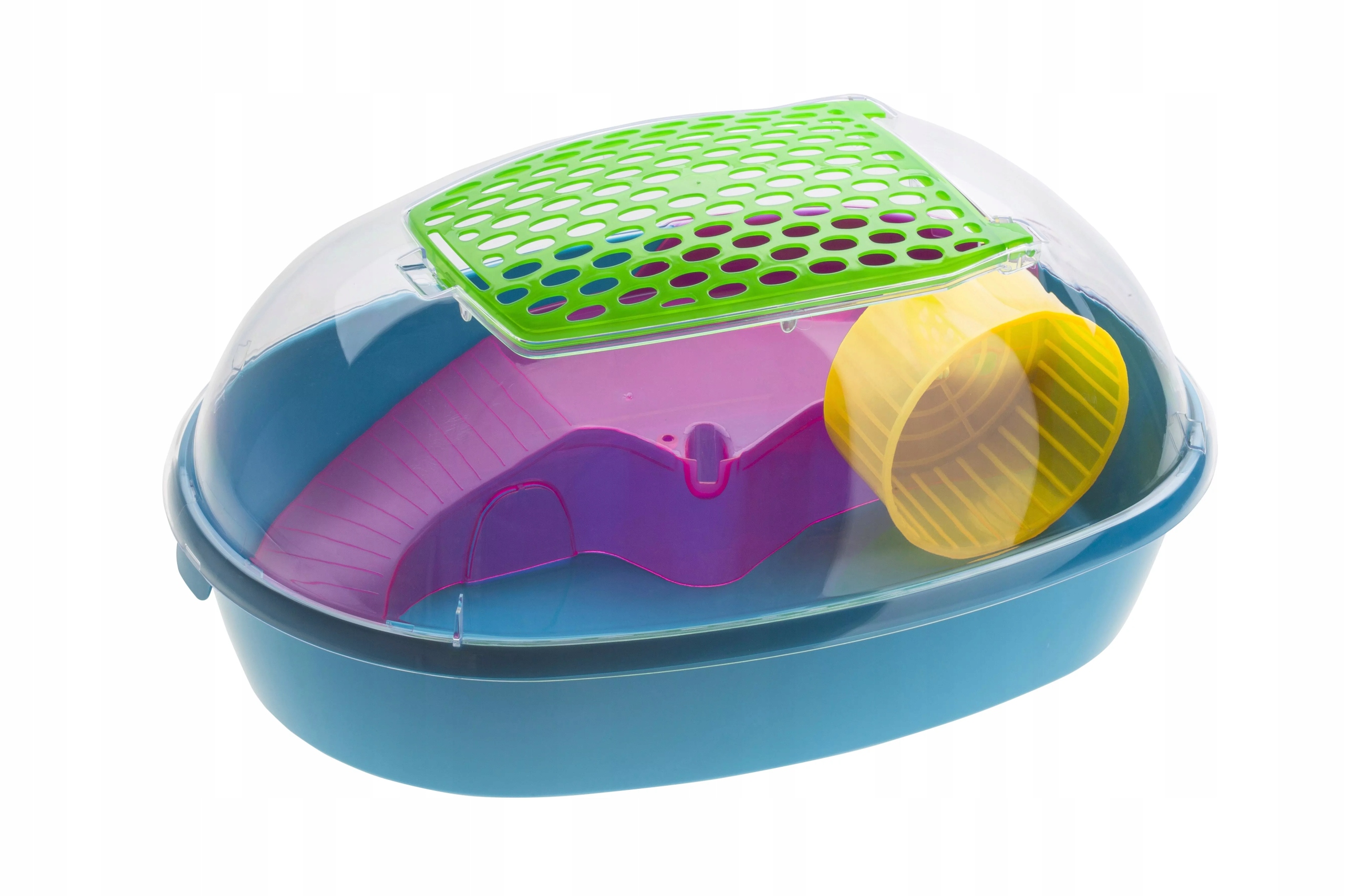 Comfy Klec s vybavením pro křečka a myši hlodavce 55 x 40 x 25 cm