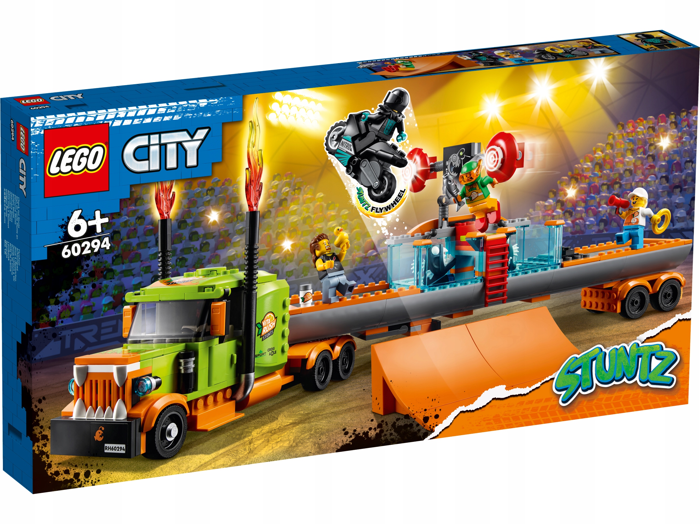 

Lego City 60294 Ciężarówka kaskaderska