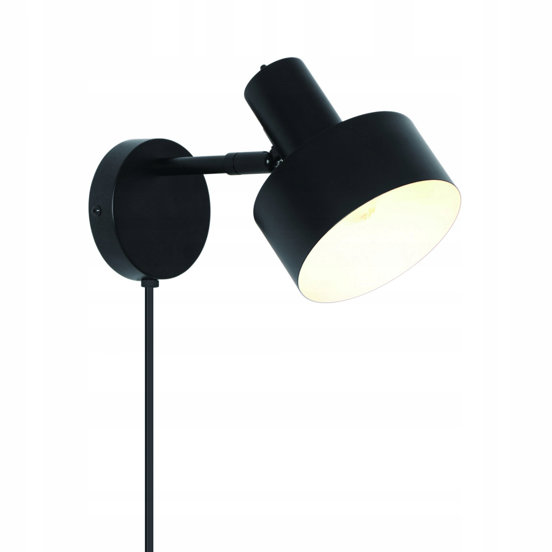 Nástěnné pohyblivé svítidlo E27 15W Kov Černá Moderní Matis Nordlux 17 cm