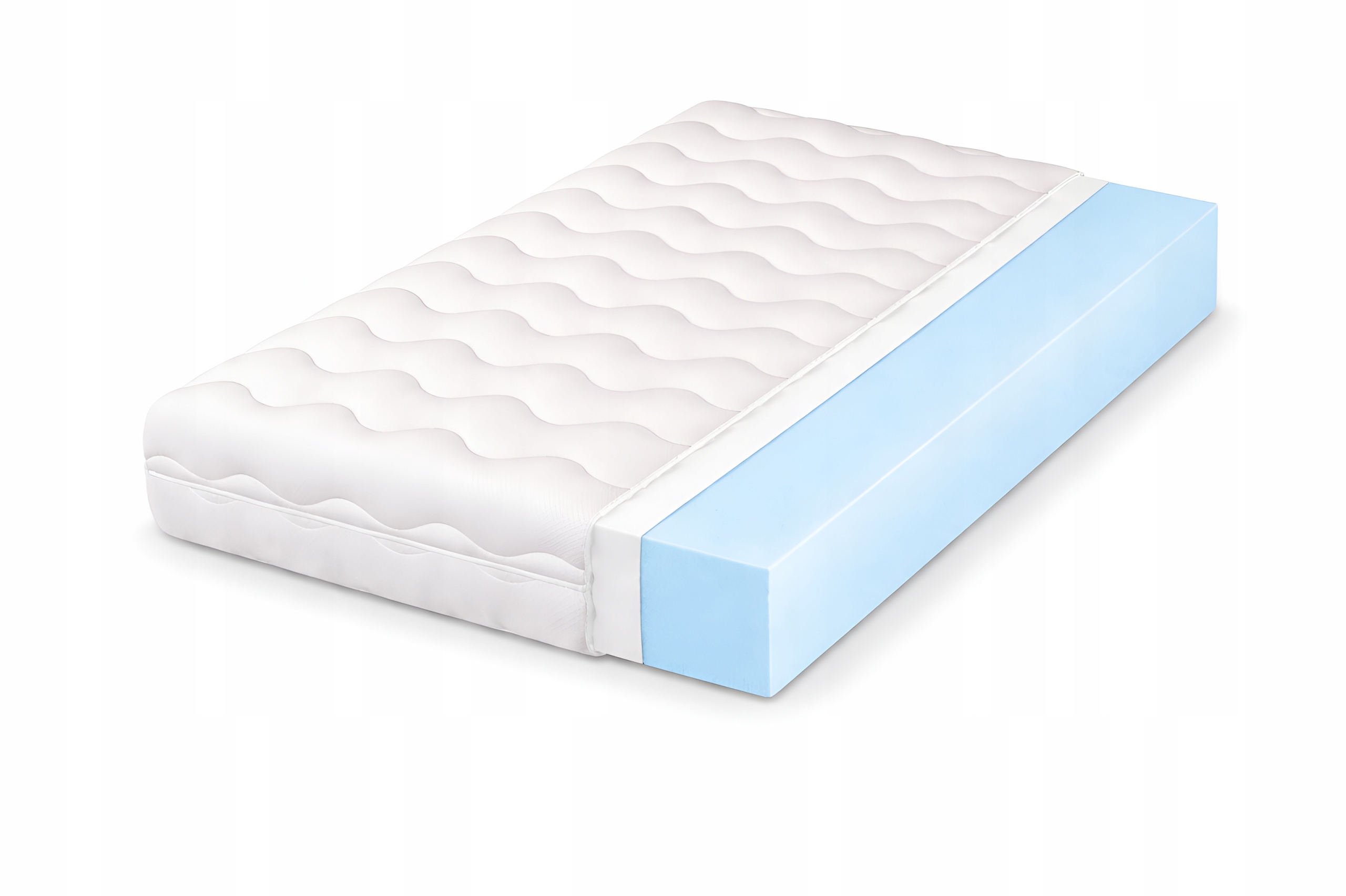 Matrace Tlustá 17 cm 75x160 Mikrovlákno Měkké H2 Antialergické