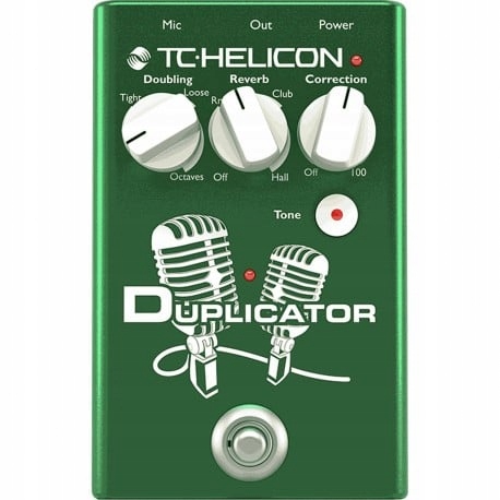Tc Helicon Duplicator Zdvojení hlasu Reverb Korekce