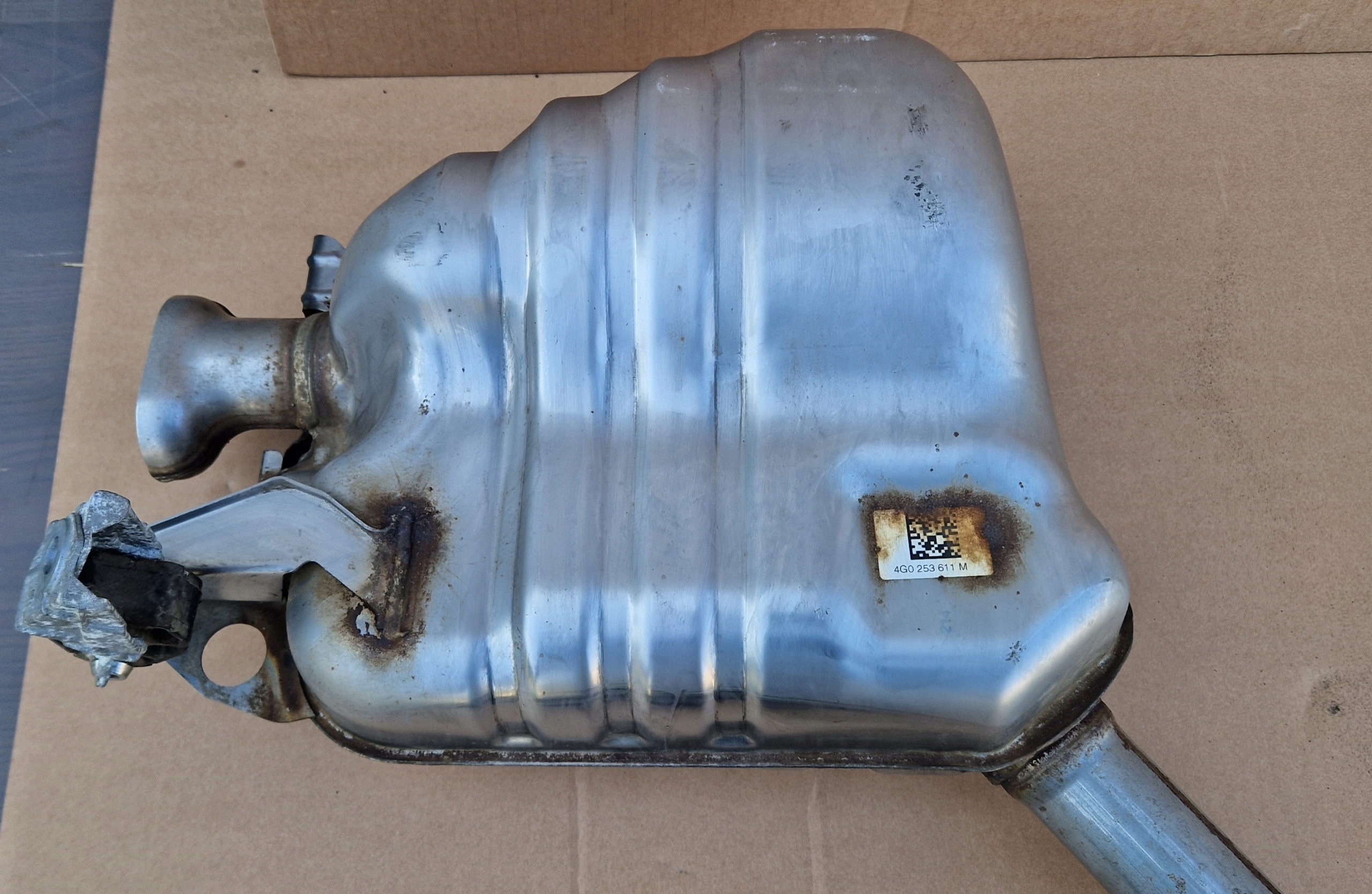 Échappement TLUMIK AUDI A6 C7 4G0253611M Original Neuf