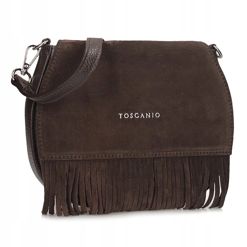 Kožená italská kabelka přes rameno Toscanio G114 C.bronz D23