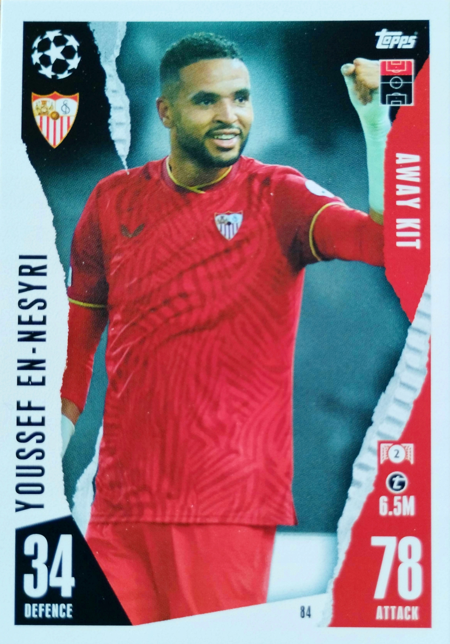 Topps Match Attax Extra 2023/2024 Away Kit 84 En-nesyri