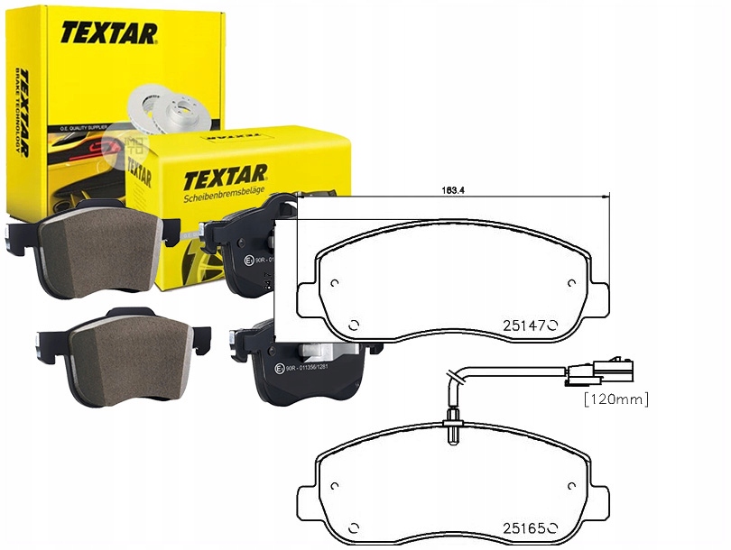 TEX2514701 Kostky Ham. Renault Přední Master 10- Asistent řidiče #33