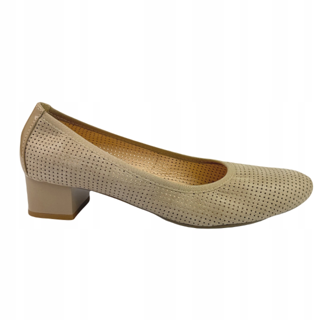 Dámské lodičky Arka Bioeco 5636/1360/1404 béžová 38, béžová