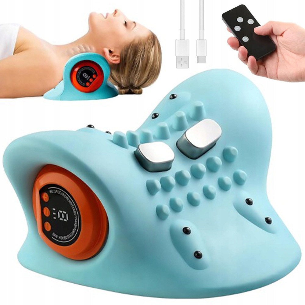 Poduszka Masująca Grzejąca Masażer Shiatsu Do Karku Uśmierzyć Ból