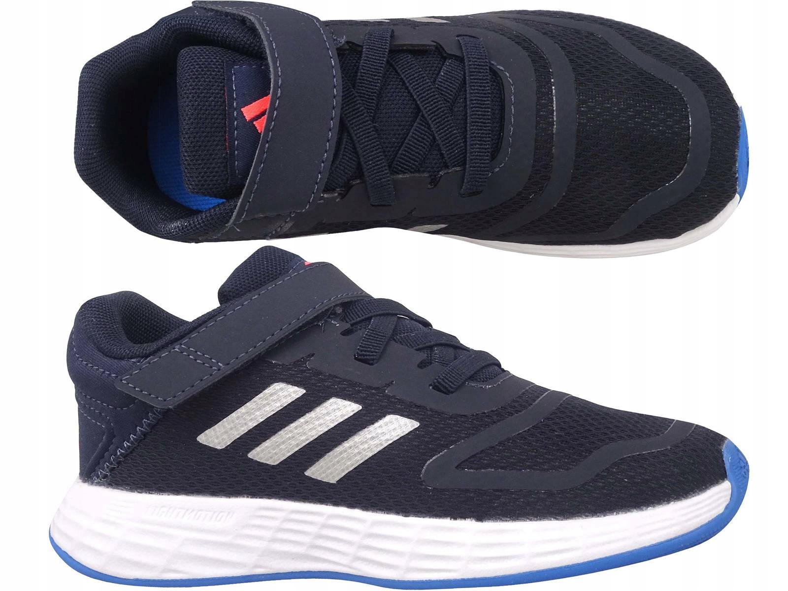 

Adidas Duramo Granatowe Buty Dziecięce Gumki Rzep