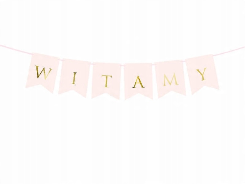

Baner Witamy, j. różowy, 15 x 80 cm