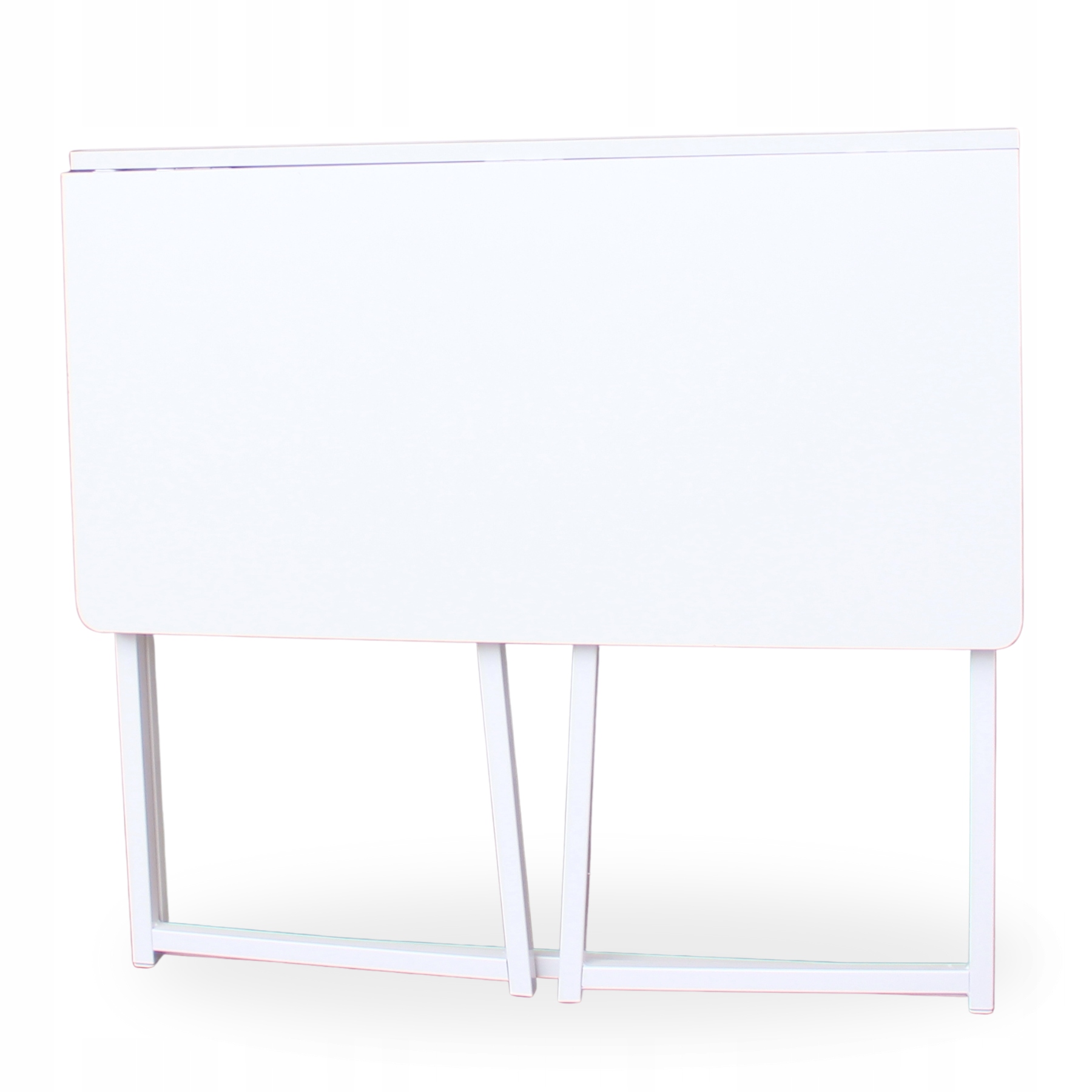 Biurko Składane Białe BoHome Stolik Toaletka Komputerowe Laptop Ska* Office Waga produktu z opakowaniem jednostkowym 8 kg