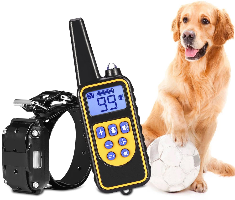 Levně Výcvikový Obojek Pro Psa S Dálkovým Ovládáním