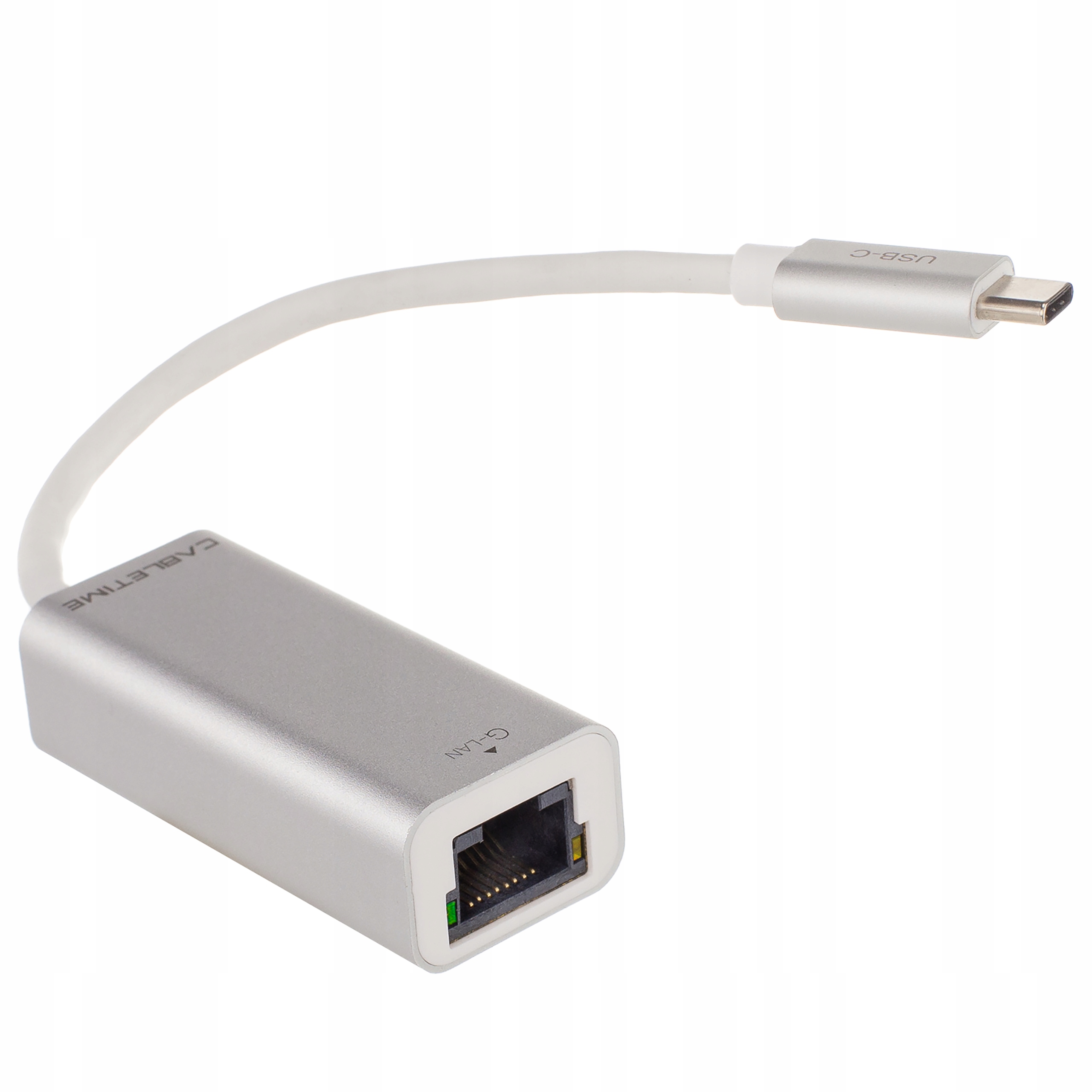 

Auda Adapter karta sieciowa Usb-c do Ethernet RJ45