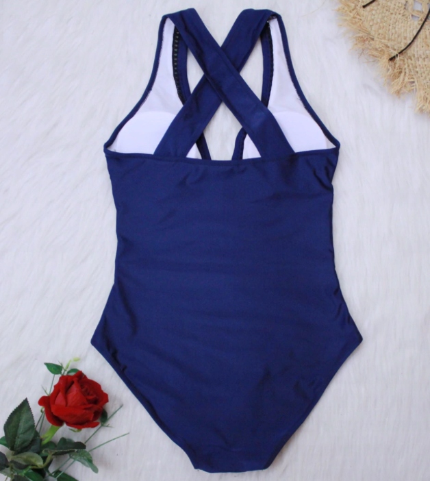 JEDNOCZĘSCIOWY STRÓJ KĄPIELOWY SIATECZKA MONOKINI Marka Inna marka