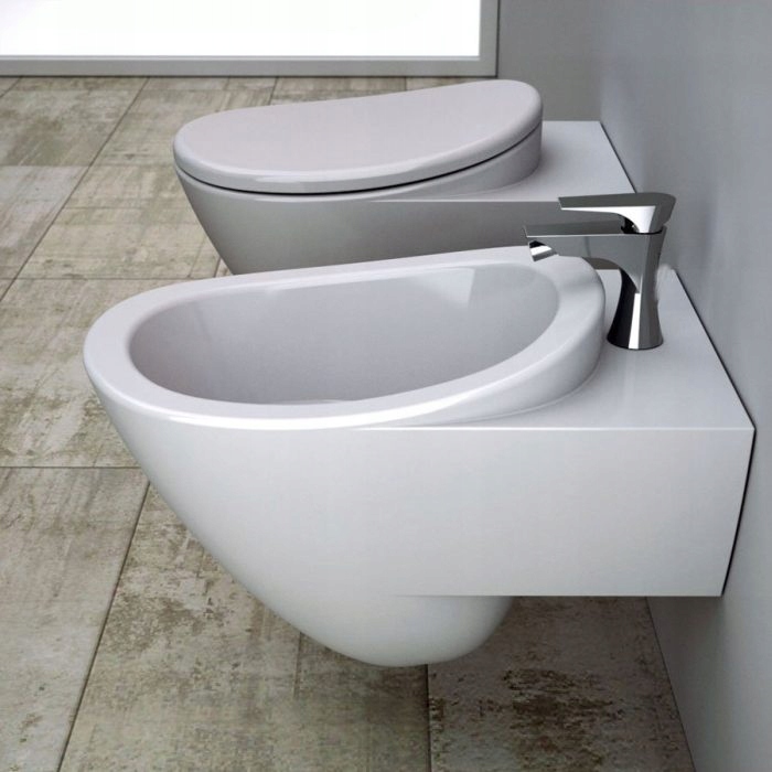 Sapho AXAMITE bateria bidetowa chrom AX03 Linia Axamite