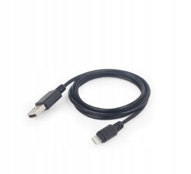 Kabel Gembird CC-USB2-AMLM-2M (usb 2.0 M Lightning M; 2m; kolor czarny)