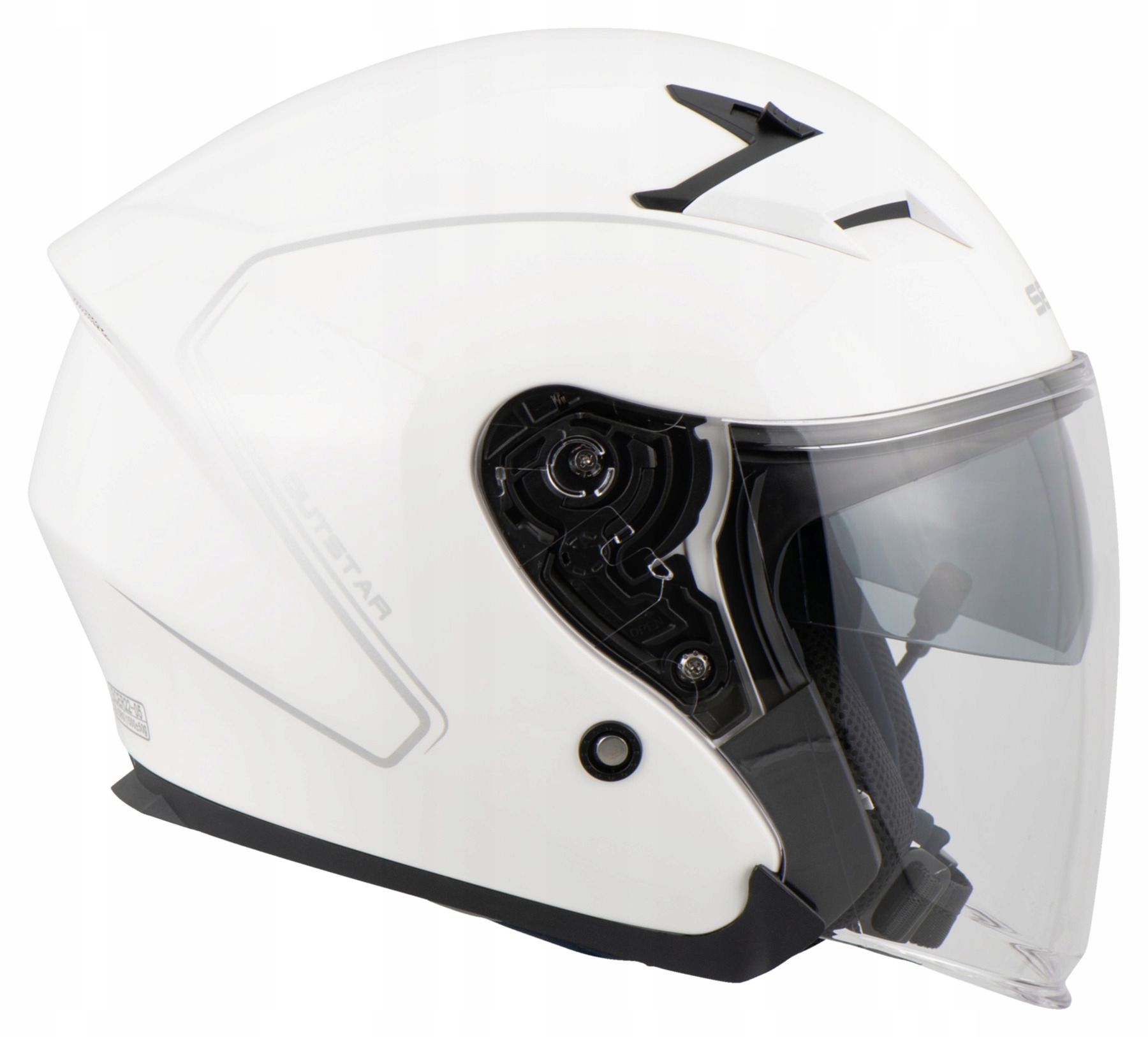 SENA OUTSTAR Kask Motocyklowy Na Chopper+Intercom Stan opakowania zastępcze