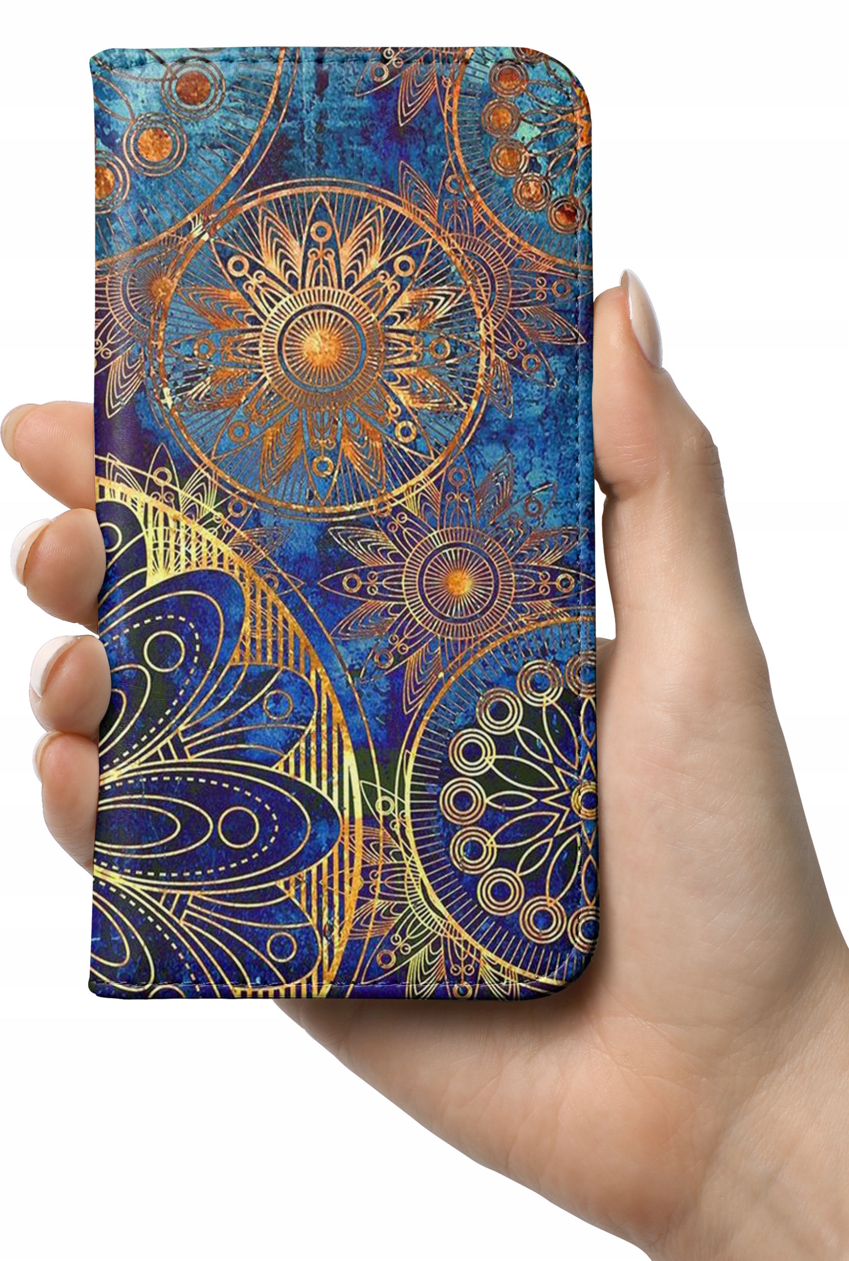 

Etui Magnet do Huawei P8 Wzory + Szkło