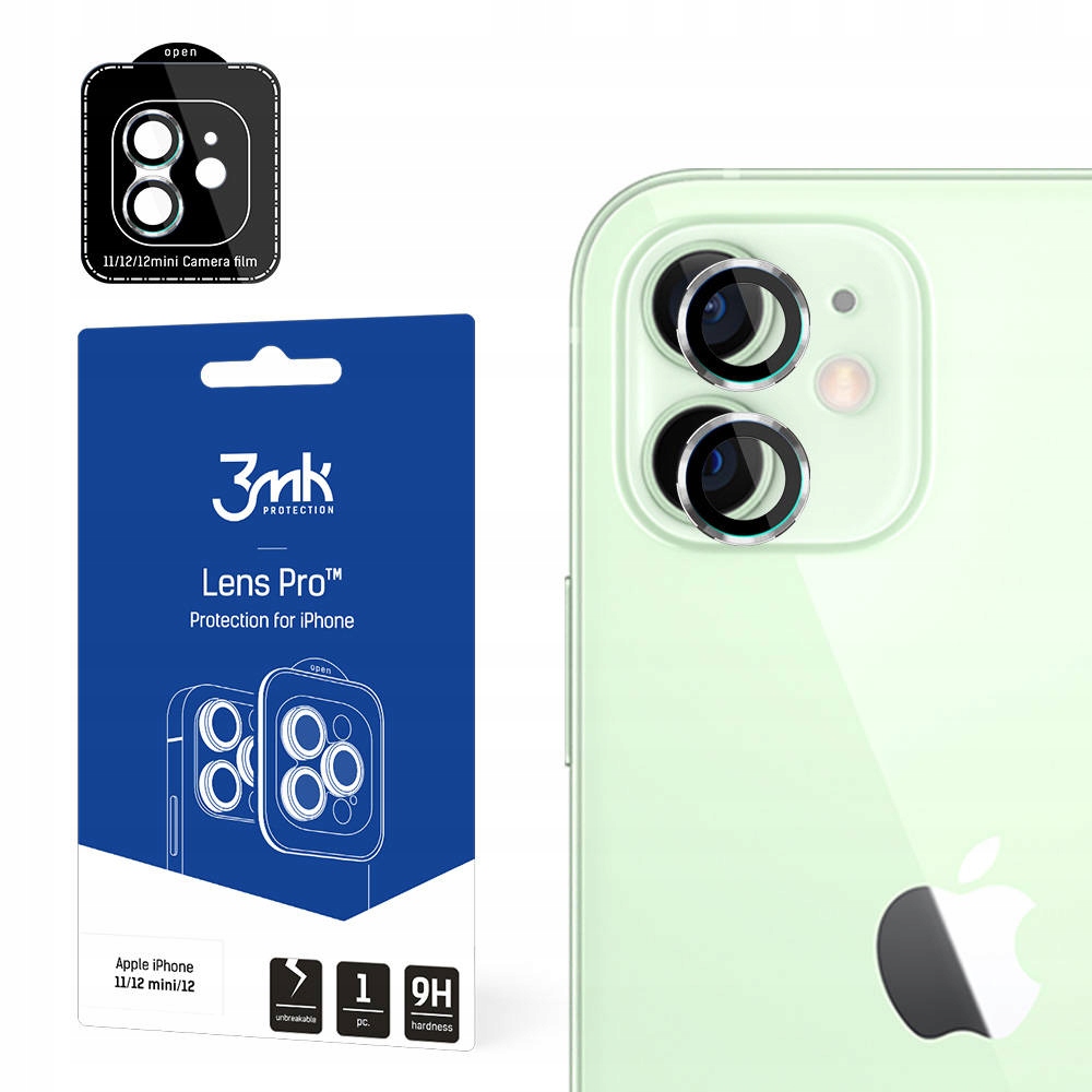 

Szkło na aparat do Iphone 11/12/ 12 Mini 3MK