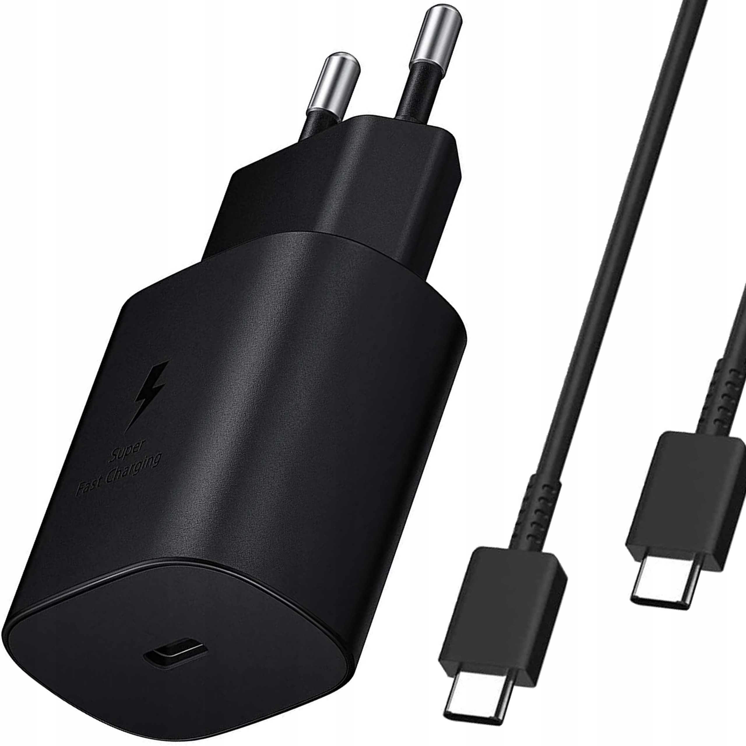 Фото - Зарядний пристрій Samsung Org Ładowarka  Fast 25W Usb-c Kabel 