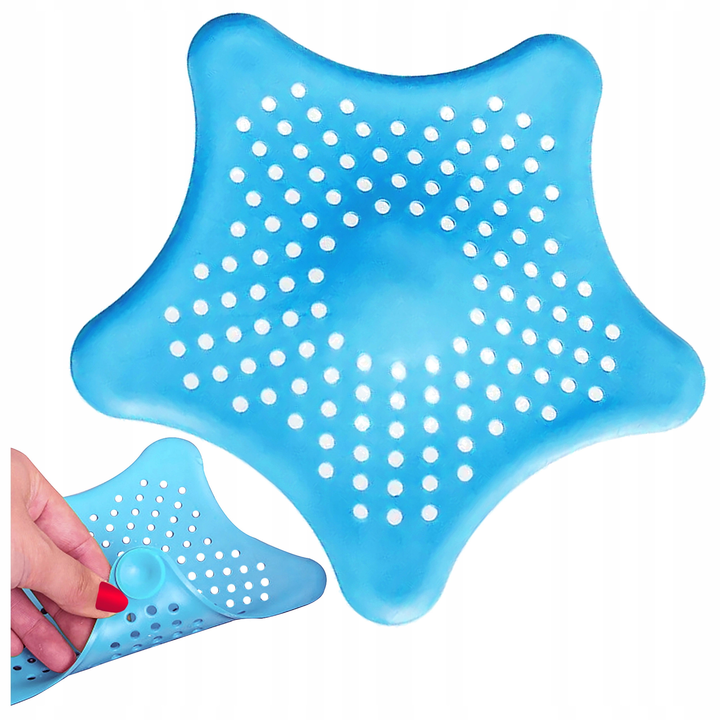 SITKO SILIKONOWE FILTR DO ZLEWU ODPŁYWU UMYWALKI