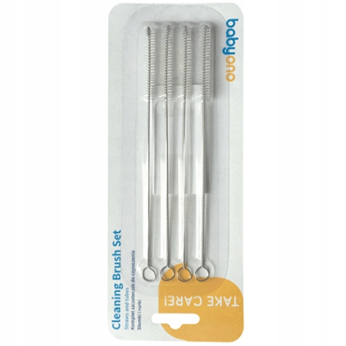 SZCZOTECZKA DO CZYSZCZENIA SŁOMEK CZYŚCIK 4 szt Stan opakowania oryginalne