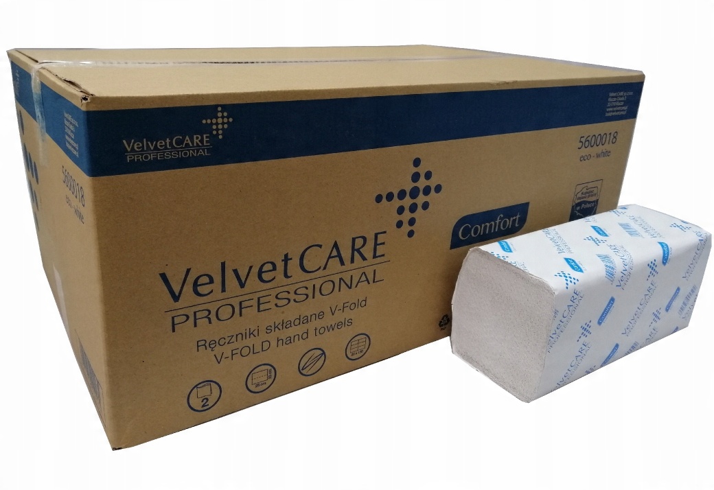 

Velvet Eco-white Ręczniki papierowe Zz 3000 szt