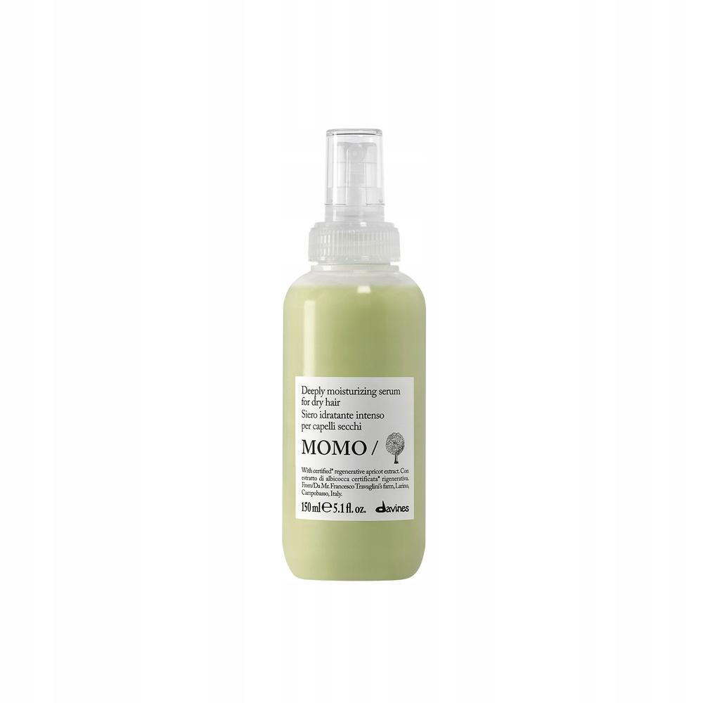 Nawilżający Krem do Włosów Bez Spłukiwania 150 ml Davines Essential Momo