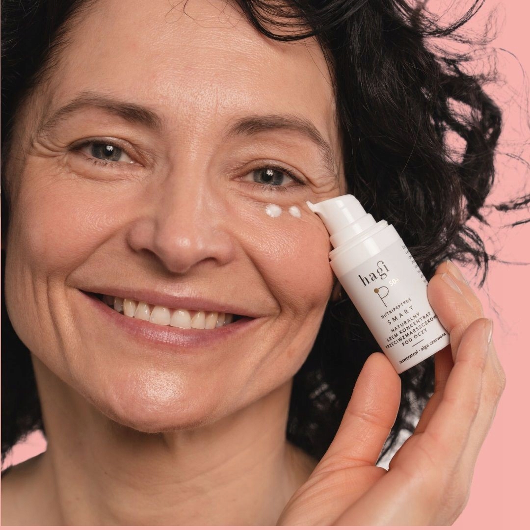 Krem pod oczy przeciwzmarszczkowy, 50+ SMART P. 15ml, Hagi Kod producenta HAG