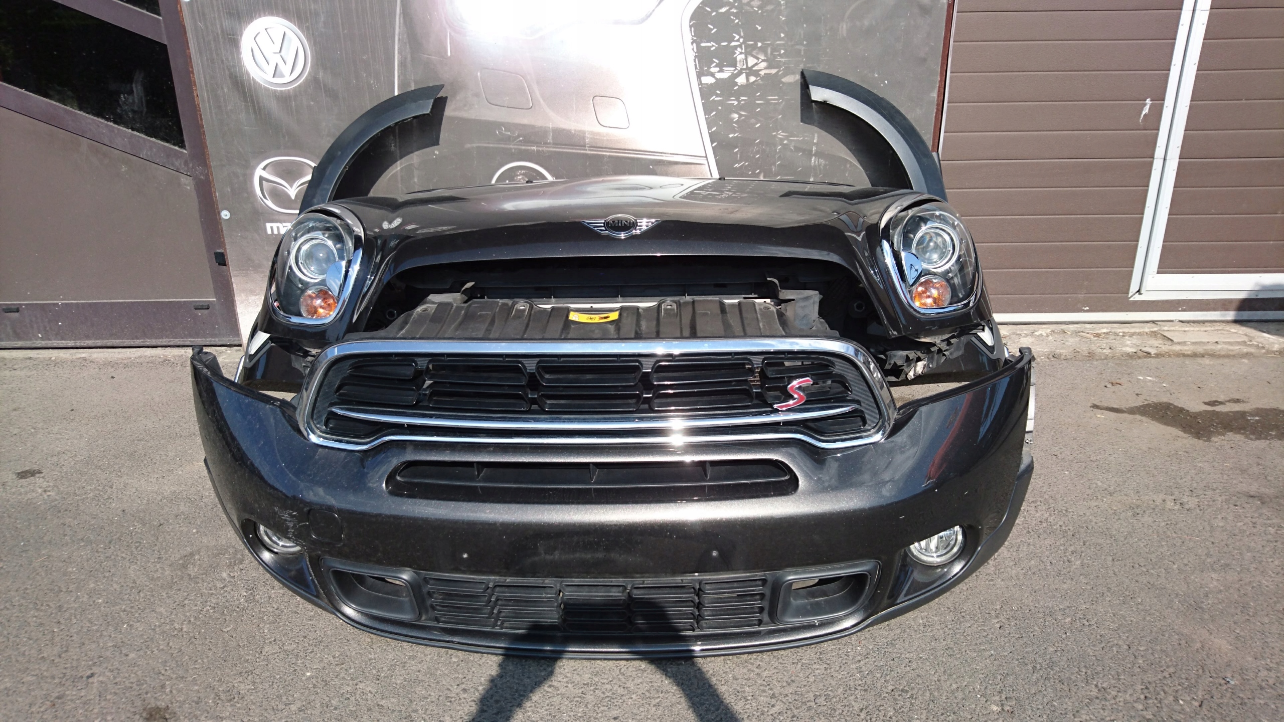 Maska chłodnice wzmocnienie Countryman S R60 2.0 reflektor zderzak pas