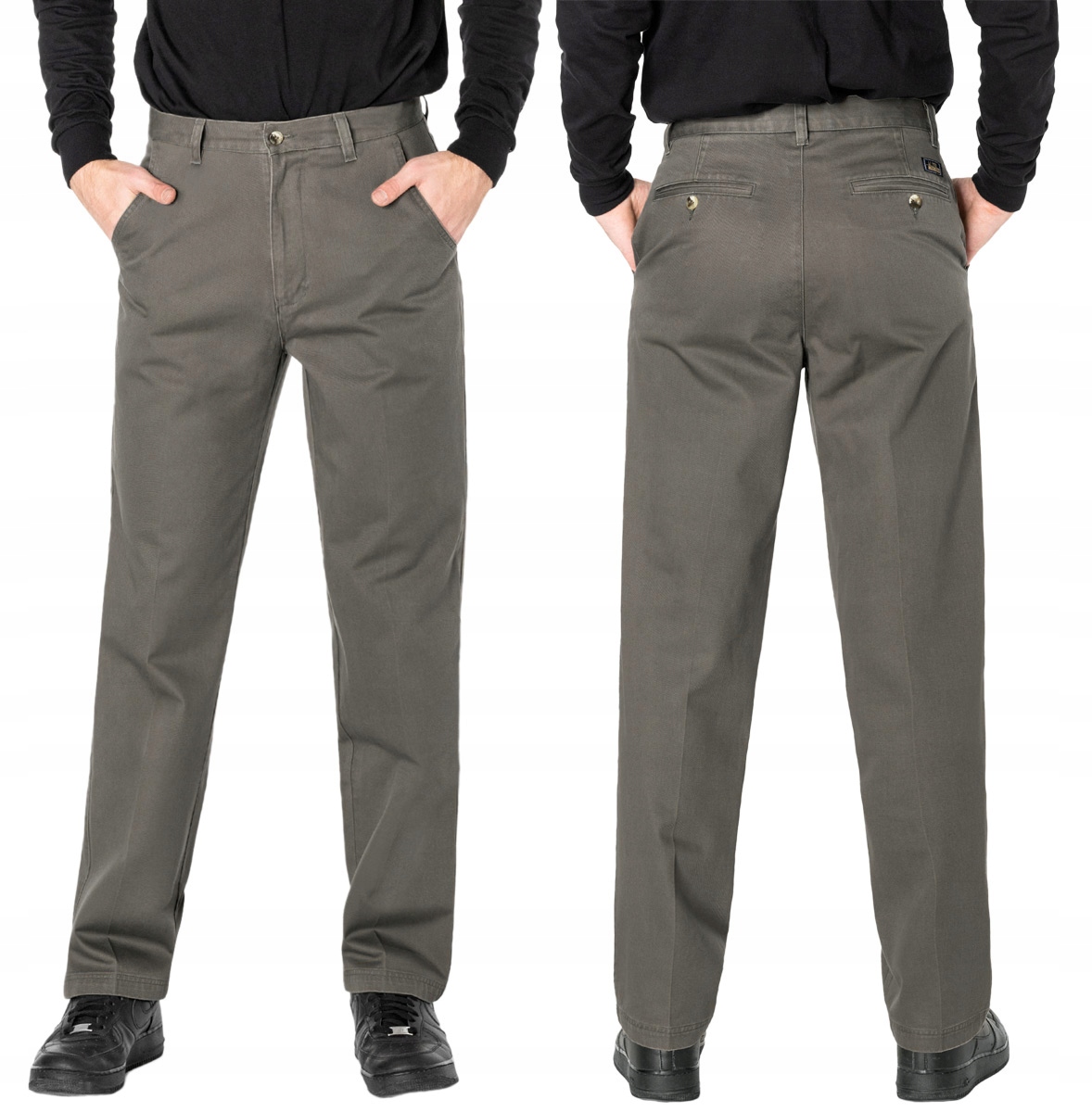 

Klasyczne Spodnie Męskie 100% Bawełniane 038-2 W35