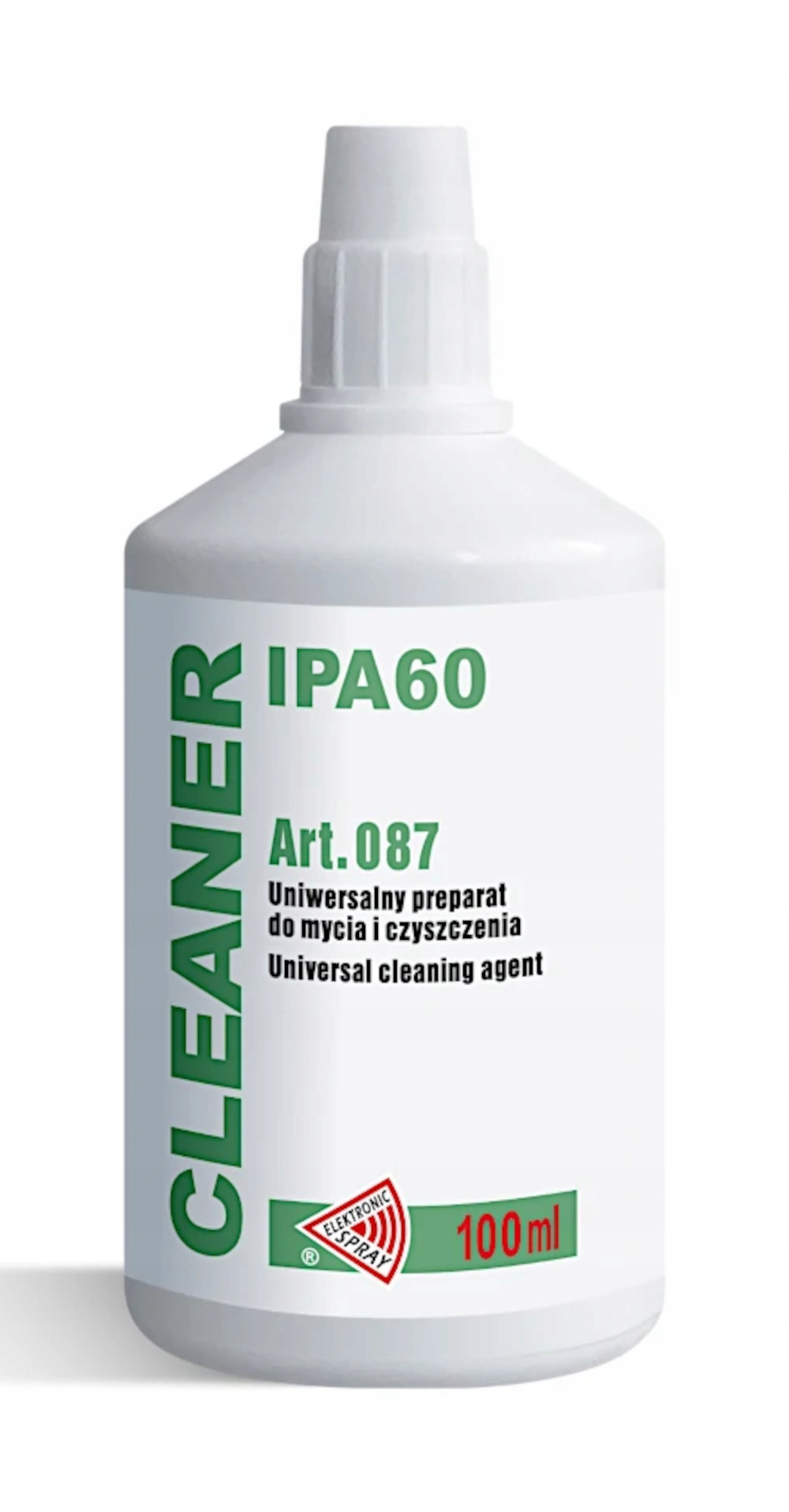 IZOPROPANOL IPA 60% ŚRODEK CZYSZCZĄCY DO ELEKTRONIKI OPTYKI WARSZTATU 100ml